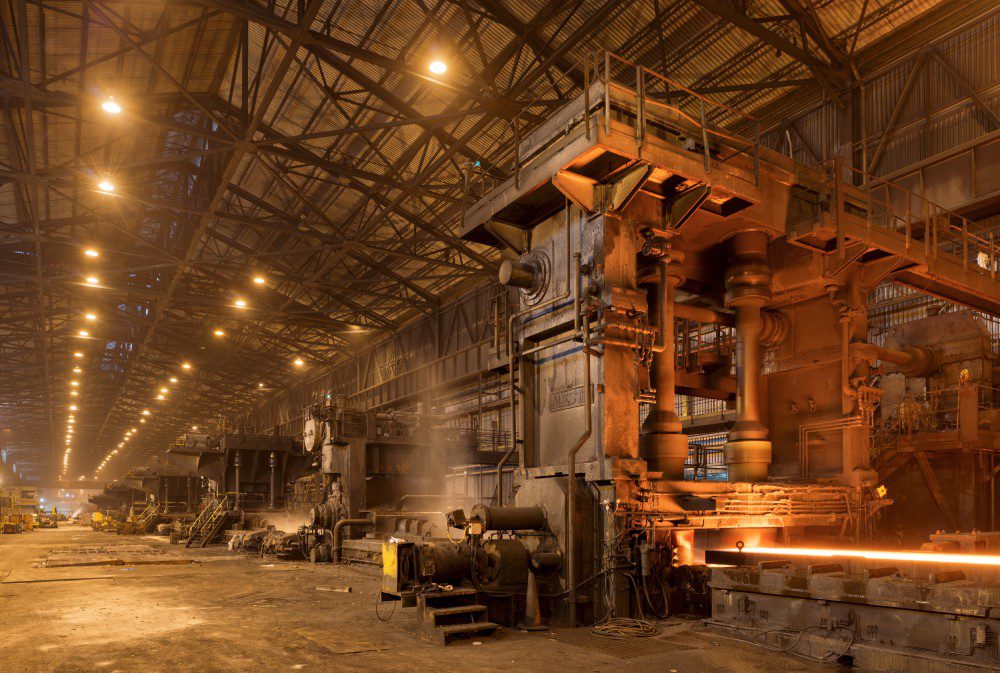 Metallurgical plant or Steel Foundry Factory